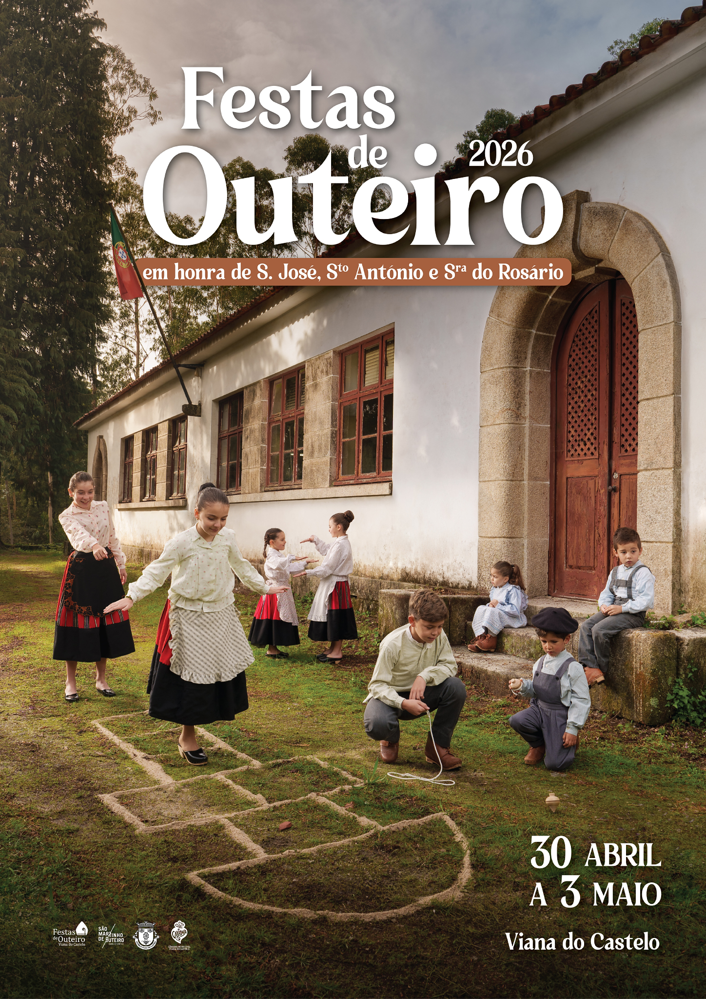 Festas em Honra de São José, Santo António e Senhora do Rosário, Outeiro, 2026