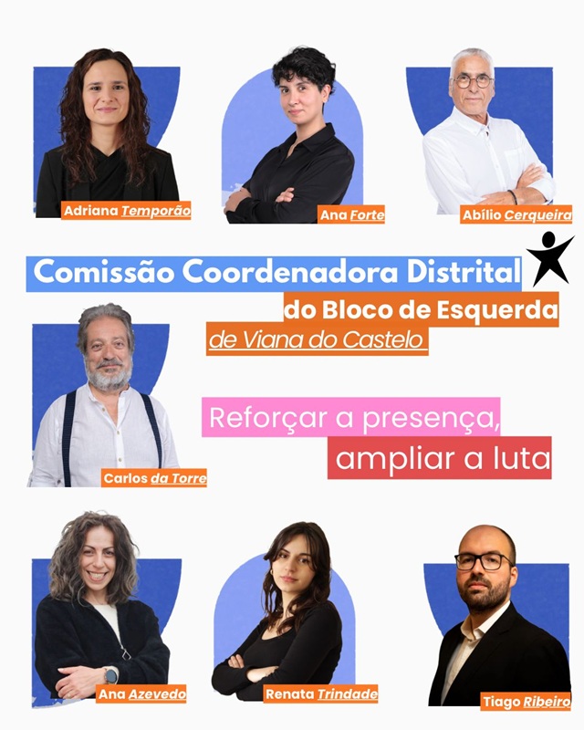Comissão Coordenadora Distrital do Bloco de Esquerda de Viana do Castelo