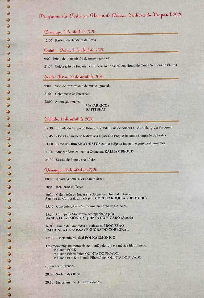 Festa em Honra de Nossa Senhora do Corporal